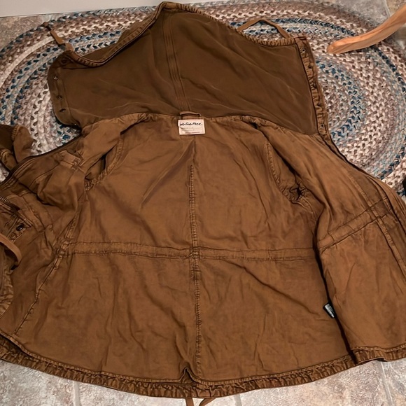 Free People Surplus Future Parka In Olive Night Size Small NWT - Picture 15 of 16